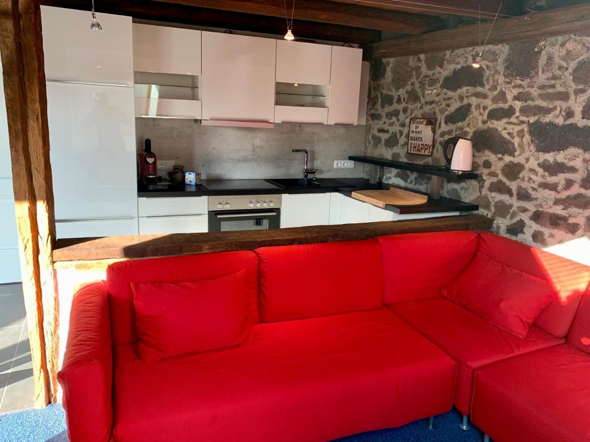 Historische Ferienwohnung Mit Sauna In Lich المظهر الخارجي الصورة