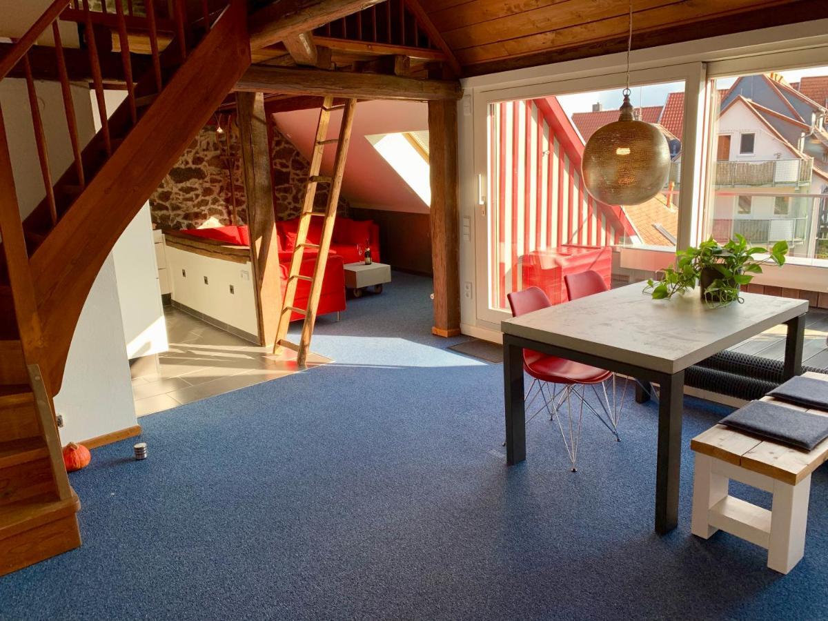 Historische Ferienwohnung Mit Sauna In Lich المظهر الخارجي الصورة